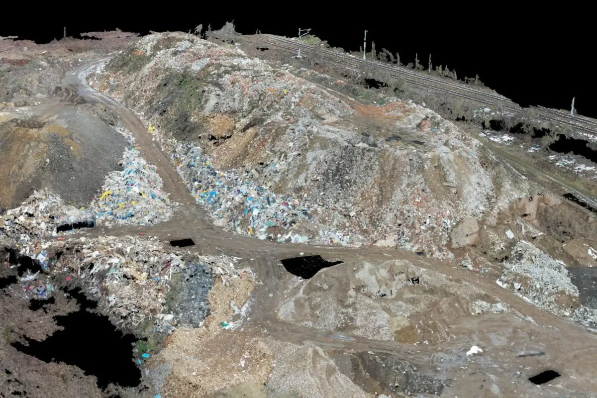 Bezpilotní mapování dronem — kubaturní výpočty z leteckých snímků