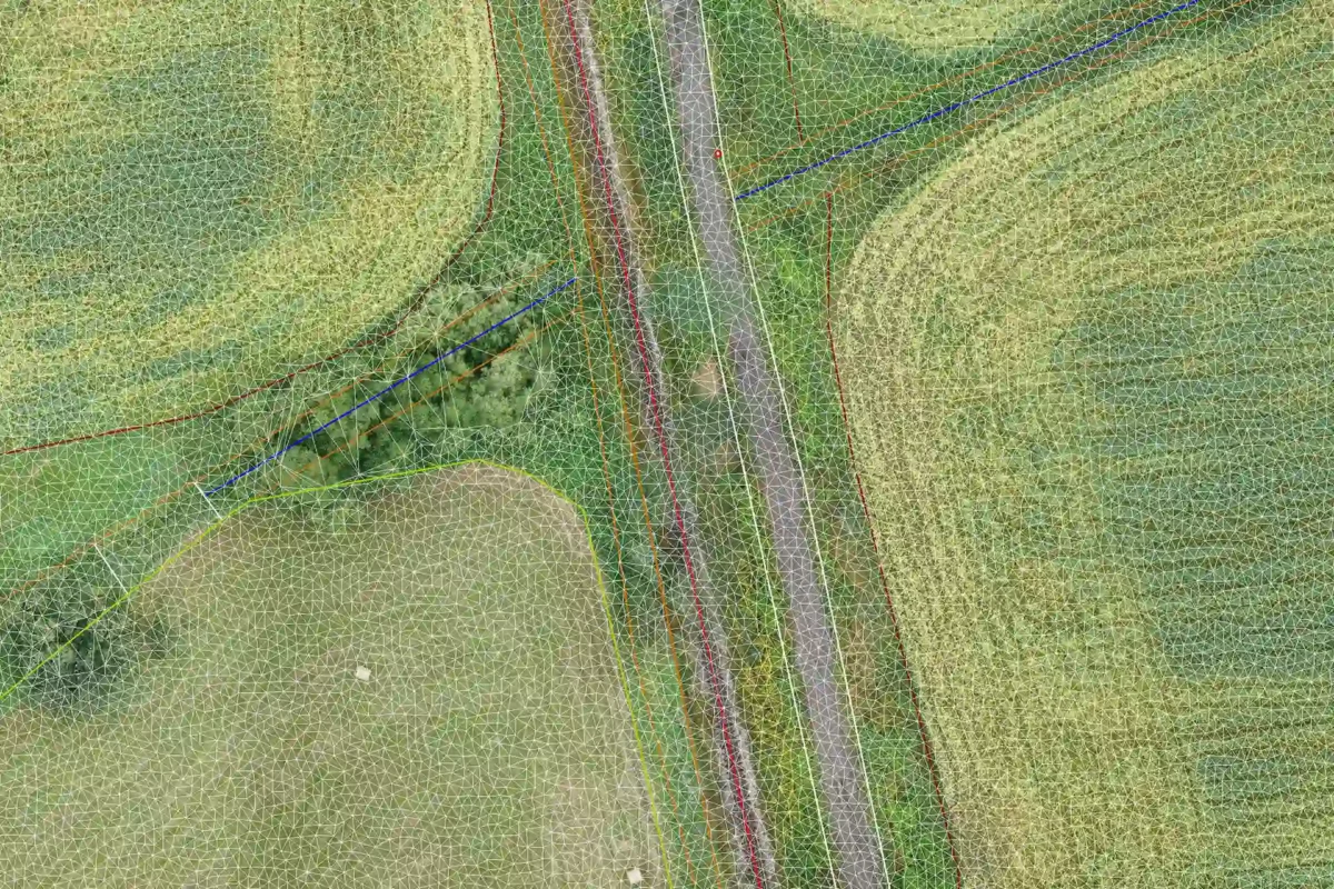 Letecká fotogrammetrie — mapování pozemků dronem